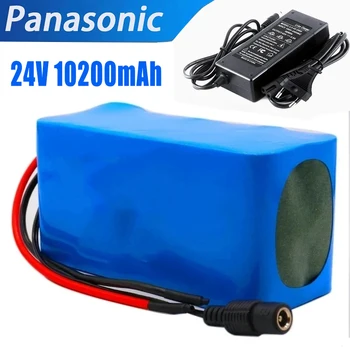 Panasonic24v 10ah 18650 3400mah 7S3P batériu 15A BMS 250w 29.4 V 10000mAh batéria pre invalidný vozík motor elektrický napájanie