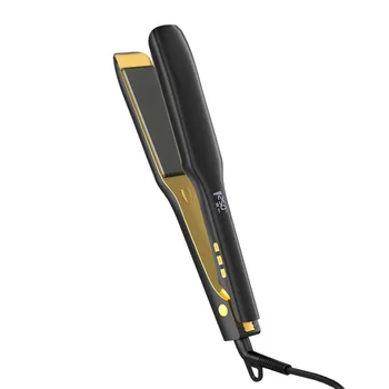 Professional Hair Straightener s Záporné Ióny Generátor Keramický povrch Dosiek, LCD Flat Iron PTC Vykurovacie Vlasy Styling Nástroje
