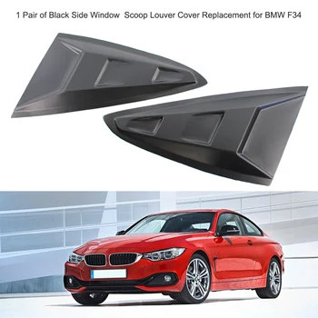 2 ks Čierne Bočné Okno Lopatka Žalúzie Kryt bočného Okna Žalúzie Lopatka Krytu Otvor pre BMW F34