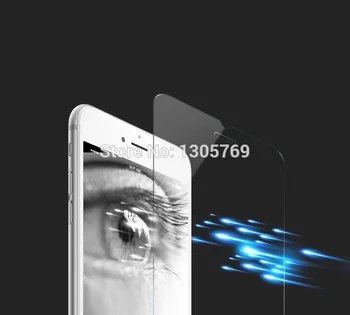 1000pcs/veľa 9H Tvrdosť Premium Tvrdeného Skla Screen Protector Ochranná Prípade Fólia Pre iPhone 5, 5s