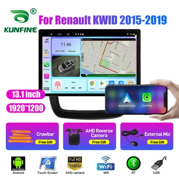13.1 palcov autorádia Pre Renault KWID 2015-2019 Auto DVD, GPS Navigácie Stereo Carplay 2 Din Strednej Multimediálne Android Auto