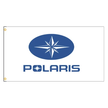 90x150cm POLARIS Vlajka Polyester Digitálne Tlačené Logo, Banner Pre automobilový Klub
