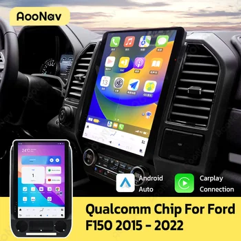 Qualcomm 14.4 palcový Android11 8+128G Plazmové Obrazovky pre Ford F150 2015-2020 auto rádio multimediálny prehrávač carplay Vedúci Jednotky