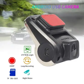 Pomlčka Cam Dvr Dash Kamera Auta DVR Auto kamerový Dashcam Android Auta DVR Rekordér Noc Verzia Auto Nahrávač