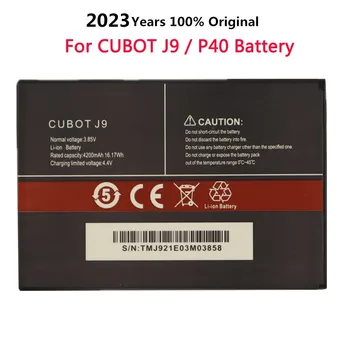 2023 Rokov Cubot Originálne Batérie Pre Cubot J9 / P40 AUCC Smartphone Batériu, 4200mAh Vysokou Kapacitou Telefón Náhradné Batérie