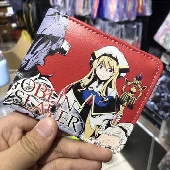 Otaku Hry Anime Goblin Slayer Mince PU Kožené Školy Peňaženka peňaženku Taška Držiteľ Vrstva Pohode Hot