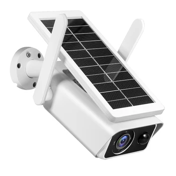 1080P Vonkajšie Solárne Bezpečnostné Kamery 2MPX Spoplatnené Batéria Bezdrôtového WiFi Domov Dohľadu Kamera s PIR detektor Pohybu
