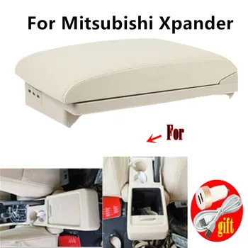 Pre Mitsubishi Xpander Opierkou box Pre Nissan Livina auto opierkou stredovej konzoly úložný box interiér s USB auto Príslušenstvo