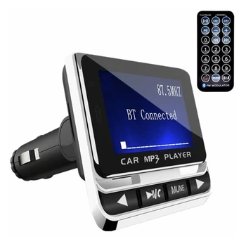 Auto Prijímač s Bluetooth-kompatibilného FM Vysielač, MP3 Prehrávač Handsfree