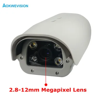 Onvif 5MP 2.8-12mm objektívom POE Vozidla, špz Uznanie IP LPR Fotoaparát na diaľnici&parkovisko s IR LED