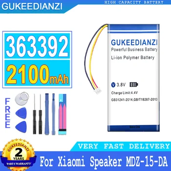 2100mAh GUKEEDIANZI Batérie 363392 Pre Xiao Reproduktor MDZ-15-DA Big Power Bateria