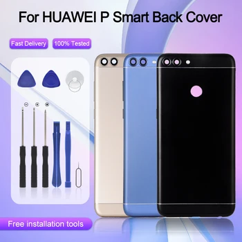 Pre Huawei P Smart Batérie Zadný Kryt Zadné Dvere Bývanie Prípade Vymeňte Batérie Kryt S Smart Zadný Kryt S Nástrojmi Doprava Zadarmo