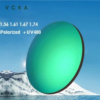 VCKA 1.56 1.61 1.67 Polarizované UV400 Predpis Krátkozrakosť, Optické Okuliare Asférické Šošovky Okuliarov Šošovky Zrkadlo Farebný Náter