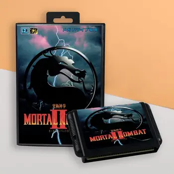 pre Mortal Kombat II 2 Japonsku Kryt 16bit retro hra kazety pre Sega Genesis Megadrive konzoly na videohry