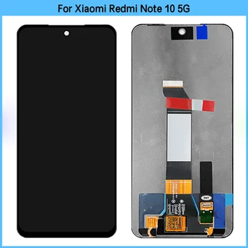Pre Xiao Redmi Poznámka 10 5G LCD Displej Dotykový Displej Snímač Digitalizátorom. Montáž Redmi Note10 5G M2103K19G LCD Panel Vymeňte