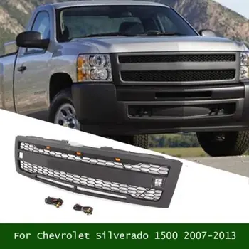 Vhodné Pre Chevrolet na roky 2007-2013 Silverado Prednej maske S 3 jantárová svetlá &bočné svetlá