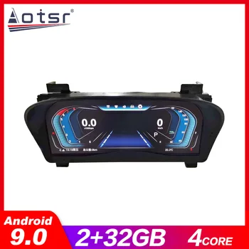 Aotsr Android 9.0 Meter Obrazovky Pre Toyota Alphard 30S Vellfire30 Auto Panel Nástroja Displej Multimediálny Prehrávač Car GPS Navi