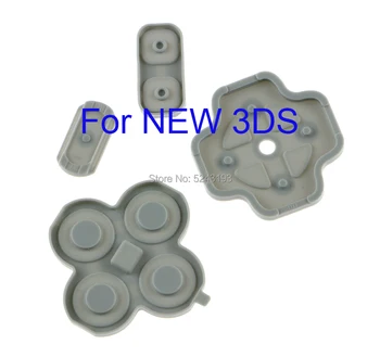 20sets Pre NOVÉ 3DS gumová klávesnica vedenie tlačidlá vodivé D-pad pre Nové 3DS Kremíka Tlačidlo Nastaviť Gumy