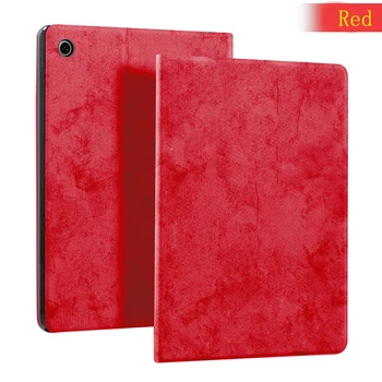 PU Textílie, Kožené Magnetické Flip Tablet Prípade Kryt Na HUAWEI MediaPad T5 8.0 palcový JDN2-W09/AL00 Česť Pad 5 Stáť Shell Taška Capa
