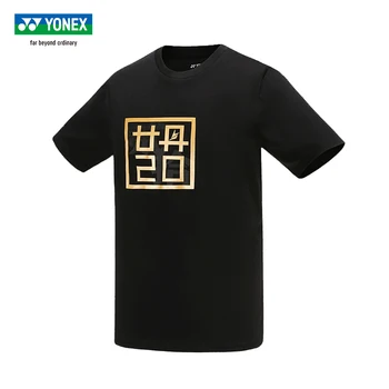 Yonex tenis t-shirt športové oblečenie, športové oblečenie, bedminton šport Dres krátky rukáv muži ženy 10068 lindan