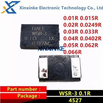 WSR-3 3W 1% 0.01 Ω DALE 4527 75PPM 0.015 R 0.02 R 0.0249 R 0.03 R 0.033 R 0.04 R 0.0402 ohm 0.05 R - SMD 3watts Snímanie Prúdu Odpor