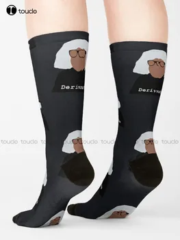 JE to Vždy Jasno Vo Philadelphii - Ongo Gablogian Ponožky Ponožky Pre Dievčatá Osobné Vlastné 360° Digitálna Tlač Darček Harajuku