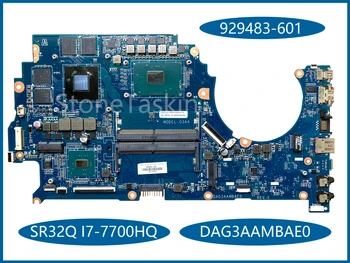 Pôvodné 929483-601 pre HP ZNAMENIE 15-ce002 15-CE Notebook Doske SR32Q I7-7700HQ DAG3AAMBAE0 DDR4 100% Plne Teste