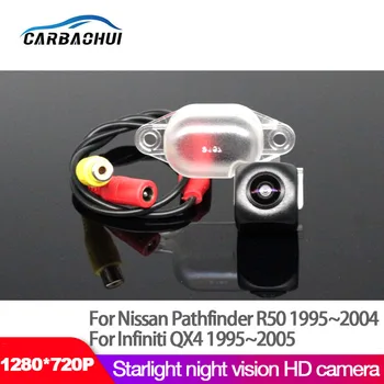 Auto hviezdne svetlo nočné videnie zozadu cúvaní kamera Pre Nissan Pathfinder R50 1995~2004 Pre Infiniti QX4 1995~2005 HD CCD