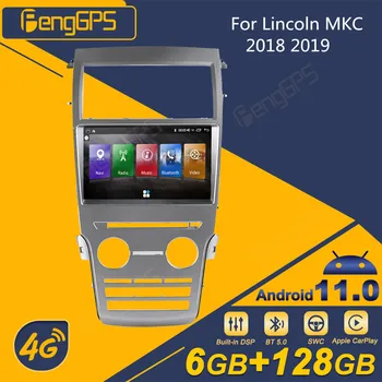 Pre Lincoln MKC 2018 2019 Android autorádia 2Din Stereo Prijímač Autoradio Multimediálne DVD Prehrávač, GPS Navi Vedúci Jednotky Obrazovke
