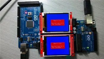 1.8 palcový LCD TFT SPI Modul SPI sériové 16 bit 65k farieb ST7735s SKU 8pin black pin