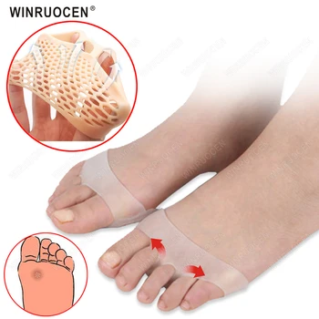 Silikónové Metatarzálnych Prevencie Prst Oddeľovač Podložky Orthotics Nohy, Masážne Vložky Päty Ponožky Úľavu Od Bolesti, Starostlivosť O Nohy Nástroj