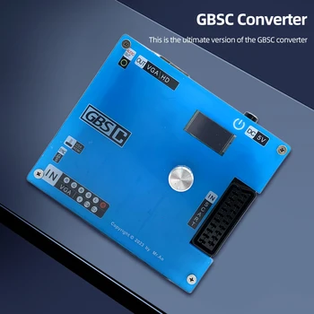 GBSC Converter Podporuje 1080P Retro Video Hry Menič Signálu Arkádovej Hry RGBS RCA/VGA Na VGA/RCA Converter pre Konzolu PS2