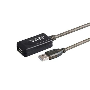 Aktívne 10M USB 2.0 predlžovací kábel kábel s IC booster vysokorýchlostné USB 2.0 A mužov a ženy drôt 15 M 5M 3M(chispet:FE1.1)