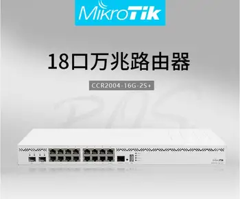Nové z regálu MikroTik CCR2004-16G-2S+18 port 10 Gigabit rack káblový router