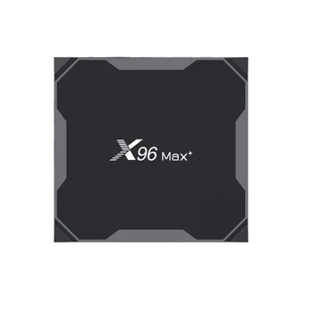 X96 Max+ Android 9.0 Smart TV Box 2G+16 G/4G+32 G/4G+64 G Amlogic S905X2 H. 265 4K Multimediálny Prehrávač USB 3.0 Set-Top Box PK X96 mini Box