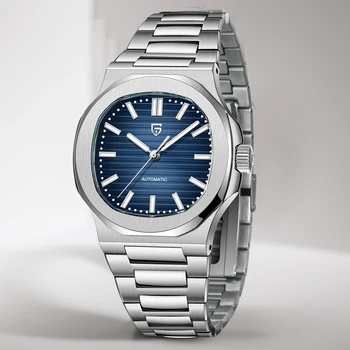 PAGANI DIZAJN 2023 Nové pánske Luxusné Hodinky Automatické Hodinky Pre Mužov Mechanické 40 MM Náramkové hodinky z Nerezovej Ocele AR Zafírové sklo