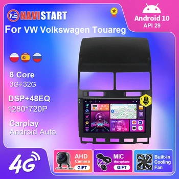 NAVISTART Auto Multimediálne Video Prehrávač Pre VW Volkswagen Touareg 2004-2011Navigation GPS Stereo Rádio Carplay 2 Din Č. DVD Prehrávač