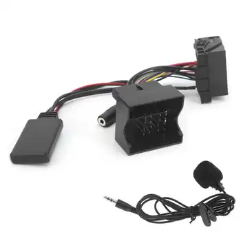  5.0 Auto AUX Audio Kábel, Adaptér Konektor pre Mikrofón Handsfree vhodné pre Audi A3, A4, A2 TT 2006+ Auto Príslušenstvo