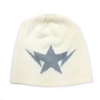 Pánske čiapky, zimné klobúk Unisex Osobnosti Módny Trend Vytlačené Pletený Hat Vonkajšie Cestovanie All-zápas Teplou Dámy Bežné Čiapky
