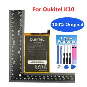 100% Pôvodnej OUKITEL K10 Batérie Pre OUKITEL K10 li-Polymer Li-ion Batérie 11000mAh Vysokej Kvality Telefón Náhradné Batérie