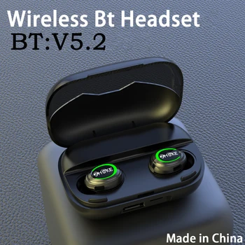 TWS Bluetooth Slúchadlá Bezdrôtové Slúchadlá Tlačidlo Ovládací Headset Extra Dlhý Pohotovostný Počúvanie Hudby Pre 15 Hodín