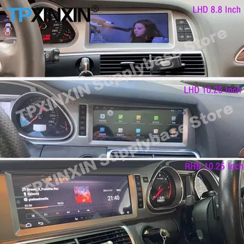 RHD-LHD Auto Rádio Prijímač, Android 12 Auto Na Audi A6 A6L Q7 2005 2006 2007 2008 2009 2010 2011 2012 roky 2013-2015 GPS Vedúci Jednotky