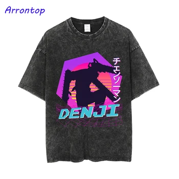 Anime Vintage Umyté Tshirts radu jojo T Shirt Harajuku Nadrozmerná Tee Bavlna Streetwear módy