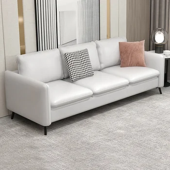Textílie gauč jednoduché moderná obývacia izba Nordic gauč jednorazové latexové technológie handričkou gauč kombinácia súbor