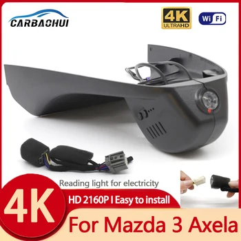 Nové! Skryté Auta DVR Plug and Play 4K Dash Cam Kamera Wifi videorekordér UHD 2160P Nočné Videnie Pre Mazda 3 Axela 2020 2021 2022