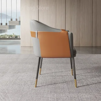 Taliansky Moderné Luxusné Kožené Kancelárske Stoličky Jednoduché Spálňa Počítač Stoličky Bytový Nábytok Voľný Čas Rokovania Otočné Kreslo