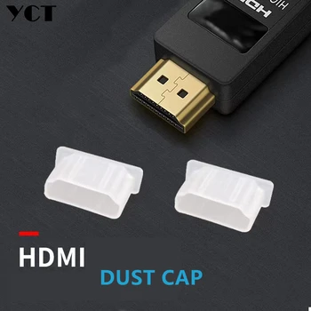 100ks Štandard HDMI univerzálne muž plastovej priehľadnej kryt HDMI protiprachový kryt plastový kryt hlavy doprava zadarmo