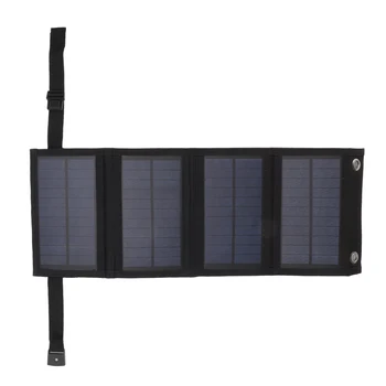 20W 5V Skladací Solárny Panel, Nabíjačky Prenosné Vonkajšie Mobile Batérie Nabíjačky pre Kempovanie Y
