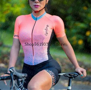 Pro dámske Krátke Cyklistické Oblečenie Triatlon Vyhovovali Skinsuit Sady Macaquinho Ciclismo Feminino Jumpsuit Súpravy Lete
