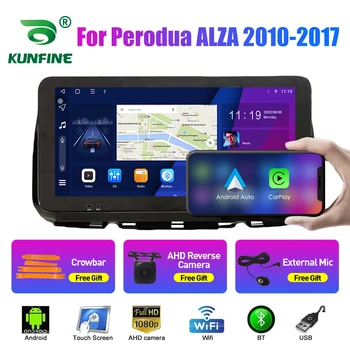 10.33 Palcový autorádia Pre Perodua ALZA 2010-2017 2Din Android Octa-Core Auto Stereo DVD Prehrávač, GPS Navigáciu QLED Obrazovke Carplay